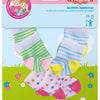 Puppen Sokkks 3 Paare, 28-35 cm