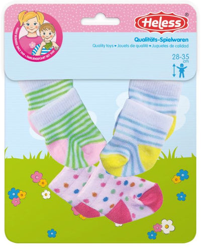 Puppen Sokkks 3 Paare, 28-35 cm