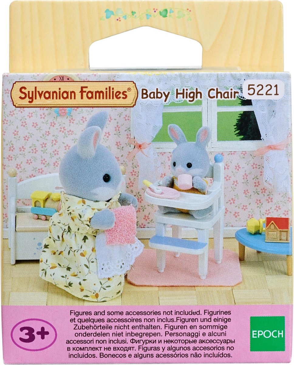 Sylvanian Family 5221 Hochstuhl, Puppenhauseinrichtung