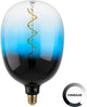 Eglo LED-Lampe - E27 - ø 18 cm - T180 - blau - 2000k - dimmbar