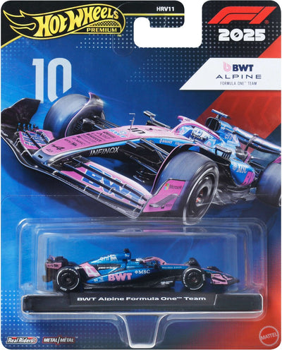 Hot Wheels Premium Formel 1 Alpinteam – Pierre Gasly