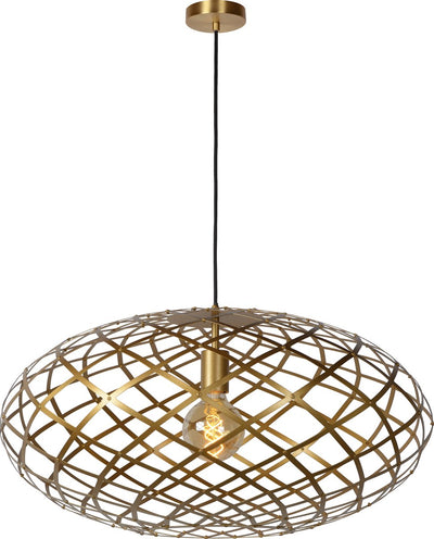 Lucide Tungsten - Hängelampe - ø 65 cm - 1xe27 - mattgoldenes Messing
