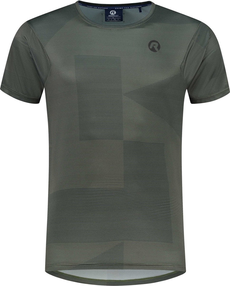 Rogelli Core Mountainbike-Shirt Herren – Radshirt – kurze Ärmel – Grün – Advntr – Größe L