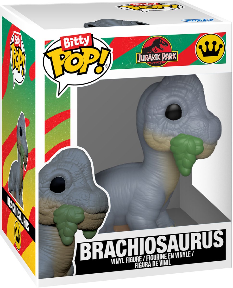 Funko Bitty Pop 4er-Pack: Jurassic Park – Triceratops