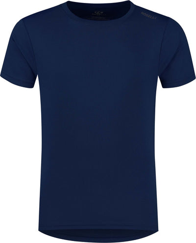 Rogelli Promo Laufshirt Herren – Kurzarm – Dunkelblau – XL
