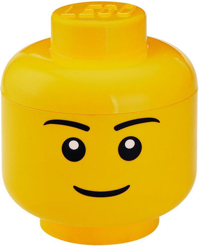 Zimmer Kopenhagen Lego Storage Head Boy, Gelb