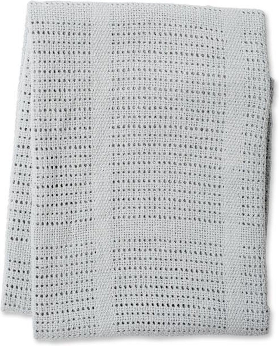 Lulujo - Decke - 100x80 cm - grau