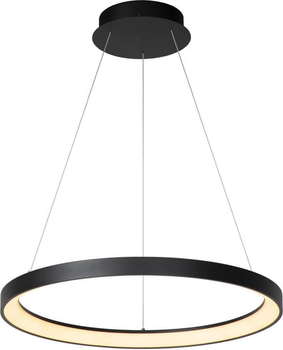Lucide Vidal - Hängelampe - ø 58 cm - LED dimmbar - 1x48w 2700k - Schwarz
