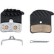 Shimano Disc Brems Block Set H03C Metall mit Kühlflossen