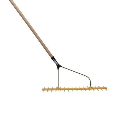 Mm Eurotool Polyrechen schräg 16tds mit Stiel 160cm