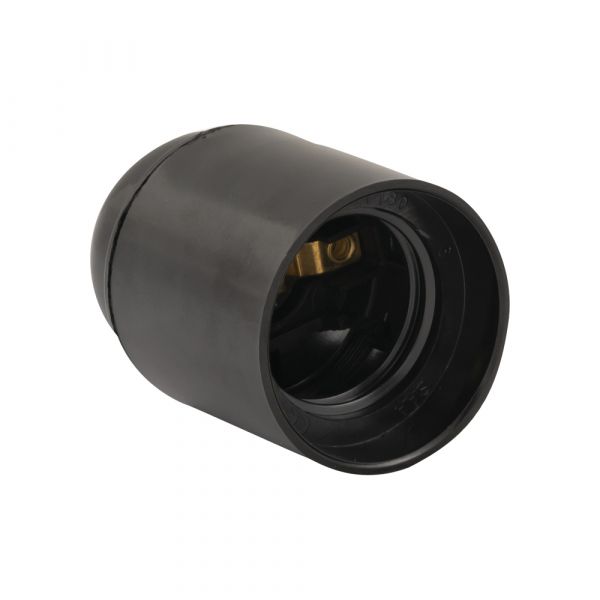 Anpassung e27 schwarz