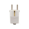 Stecker weiß mit Erdung