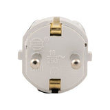 Stecker weiß mit Erdung - afbeelding 2