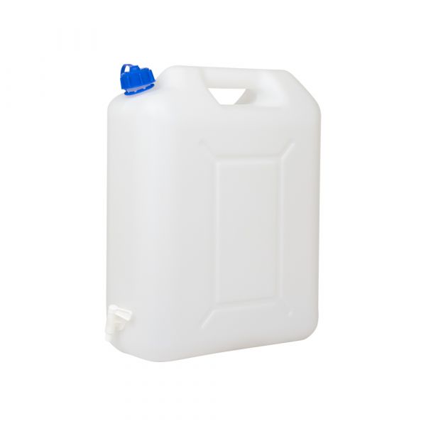 Kanister, 20 Liter + Zapfhahn