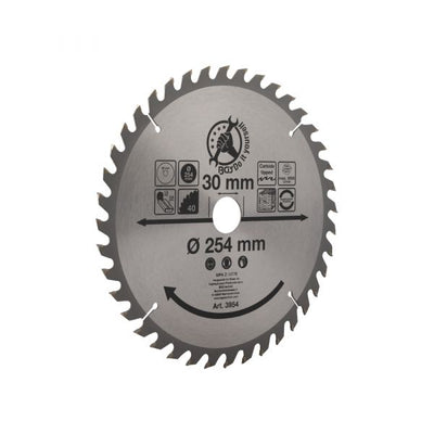 Sägeblatt 254 mm, 40 Zähne