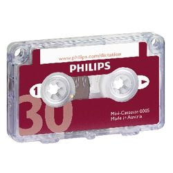 Mini-Kassette Philips 30 Minuten