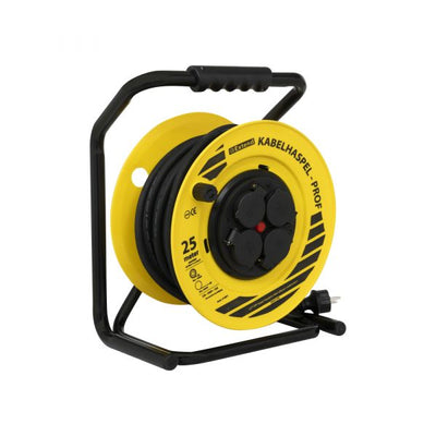 Kabelrollen professionell 25m. 3x2,5 mm. Neo.