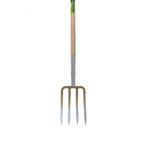 Spuckgabel 4 Zahns, Stahl 85 cm.