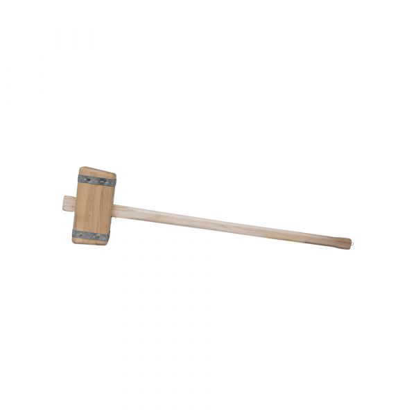 Mm Eurotool Gartenhammer quadratisch mit Stiel 110 cm
