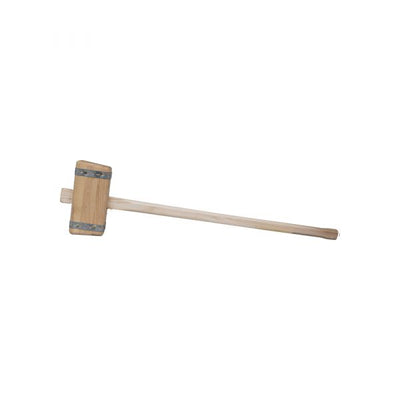 Mm Eurotool Gartenhammer quadratisch mit Stiel 110 cm