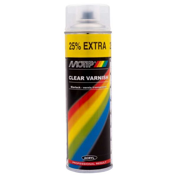 Sprühfarbe Motip Klar (500ml)
