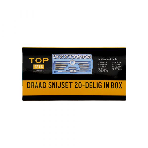 Topgear Topgear Draht Snijset 20-Stück in Box