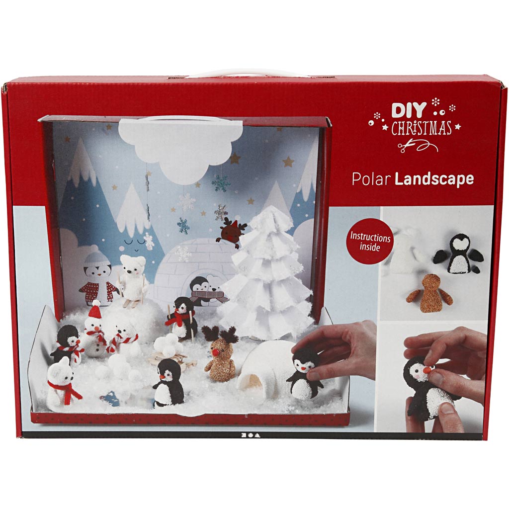 Creativ Company Materialset für ein Winterwunderland, 1 Box