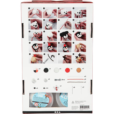 Hobby-Set zum Modellieren von Schaumton, 1 Set