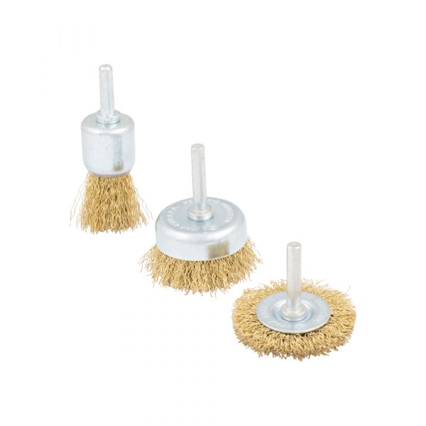 Topgear Topgear Steelbrush Set 3 Pickel
