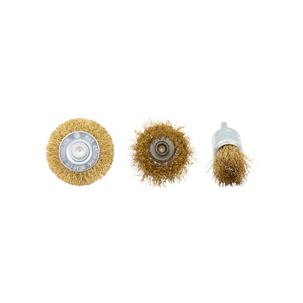 Topgear Topgear Steelbrush Set 3 Pickel