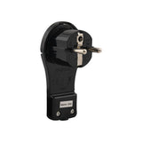 Stecker extra flach schwarz - afbeelding 1
