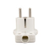 Stecker extra flach weiß