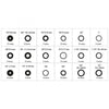 Topgear Topgear Seal Rings Arsch. 141-dlg