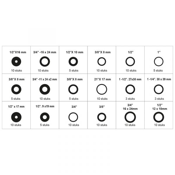 Topgear Topgear Seal Rings Arsch. 141-dlg