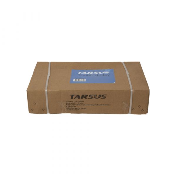 Abi Tarsus Trailerdolly mit pneumatischen Reifen.