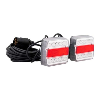 Trailerer-Trailerler-Beleuchtung + Magnet LED 7,5 m