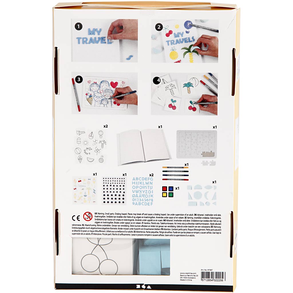 Creativ Company DIY-Papierset, 1 Set