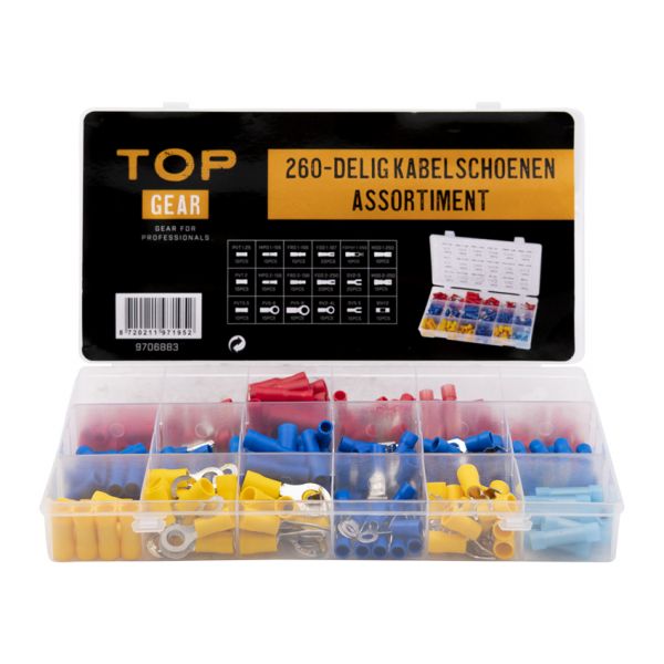 Topgear Topgear Cable Shoes Arsch. 260 Stück