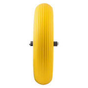Schubkarrenrad 4.00-8 PU Kunststoff gelb - afbeelding 2