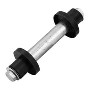 Schubkarrenrad 4.00-8 PU Kunststoff gelb - afbeelding 3