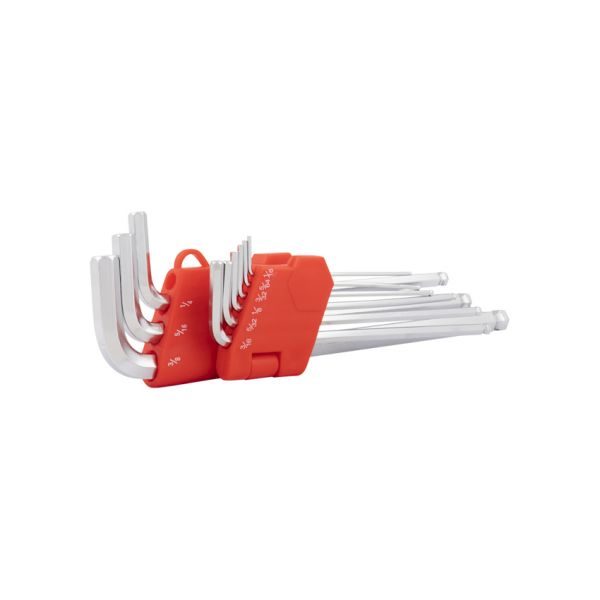 Topgear Topgear Allen Keys 9-Stück, Zoll Set, Zoll
