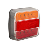 Trailerarer Trailereck Heckleuchte 10 x 10 cm. LED - afbeelding 1