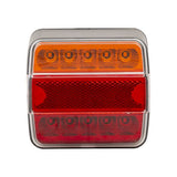 Trailerarer Trailereck Heckleuchte 10 x 10 cm. LED - afbeelding 2