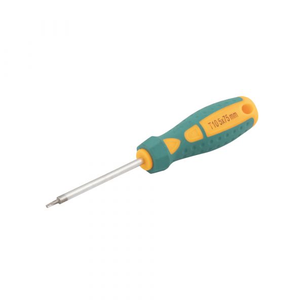 Schraubendreher Torx 10 x 75 mm.