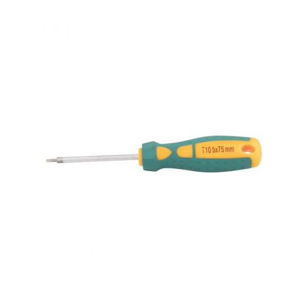 Schraubendreher Torx 10 x 75 mm.