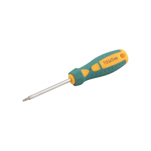 Schraubendreher Torx 15 x 75 mm.