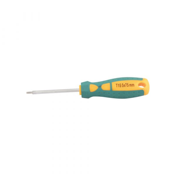 Schraubendreher Torx 15 x 75 mm.