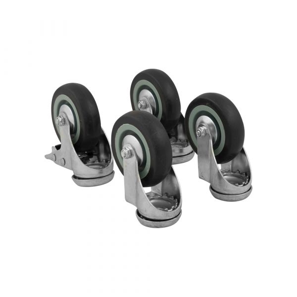 Rad für Alubox, Set 4-tlg