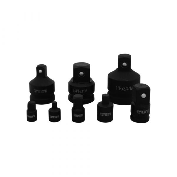 Topgear Kraft-Steckschlüssel-Adapter-Set 8-teilig