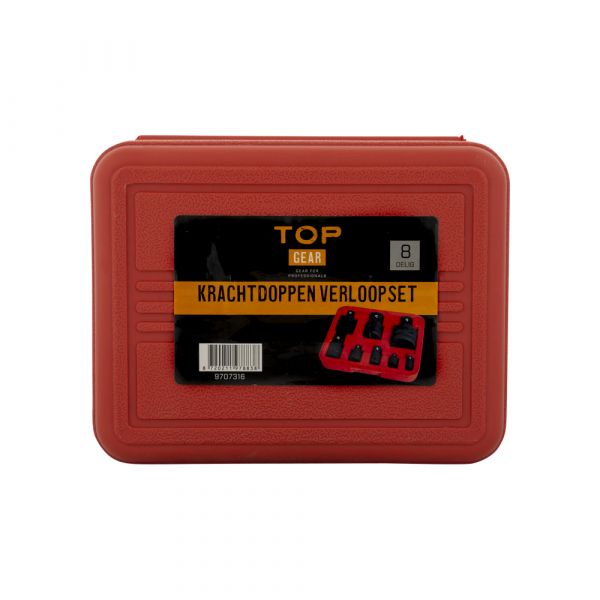 Topgear Kraft-Steckschlüssel-Adapter-Set 8-teilig